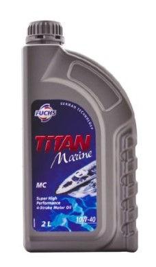 Huile moteur essence ou diesel semi-synthétique 10W40 - 5 l