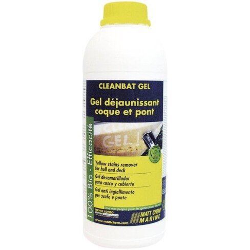 Déjaunissant dérouillant Cleanboat gel - 500 ml