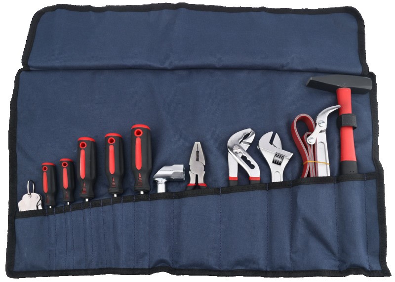 Trousse pliable avec 12 outils
