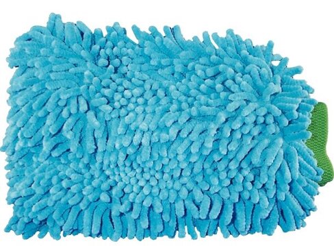 Gant de lavage microfibre maille chenille (unité)