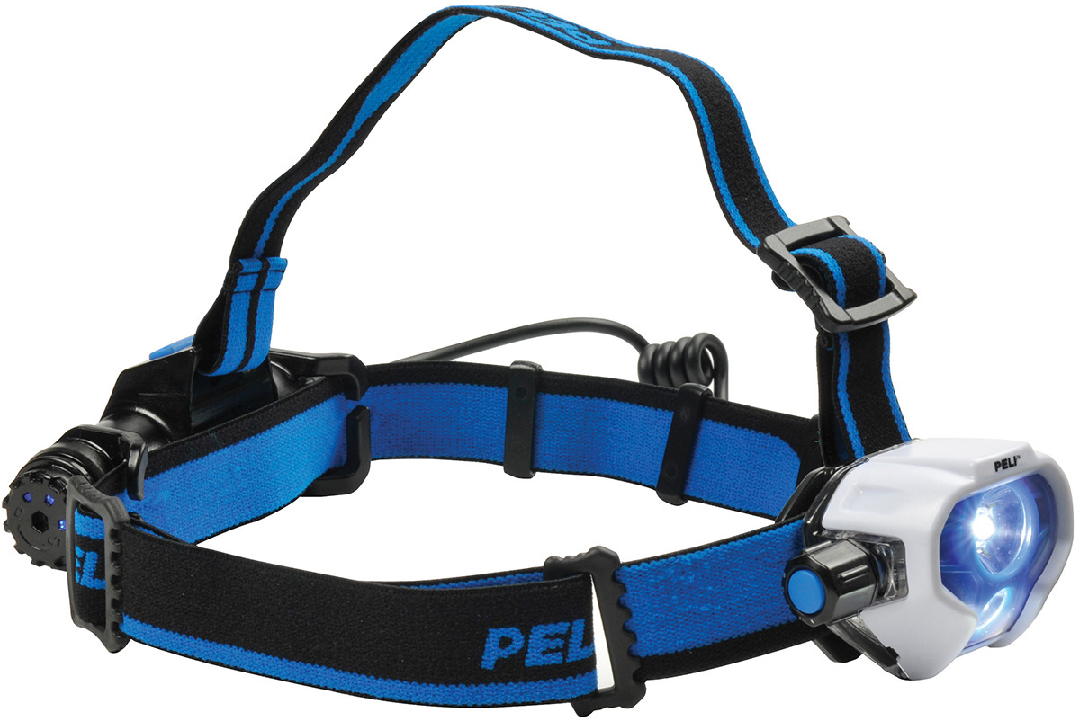 Lampe frontale Peli - 558 lumens