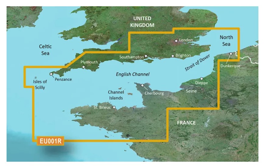 Cartographie BlueChart g3 English Channel