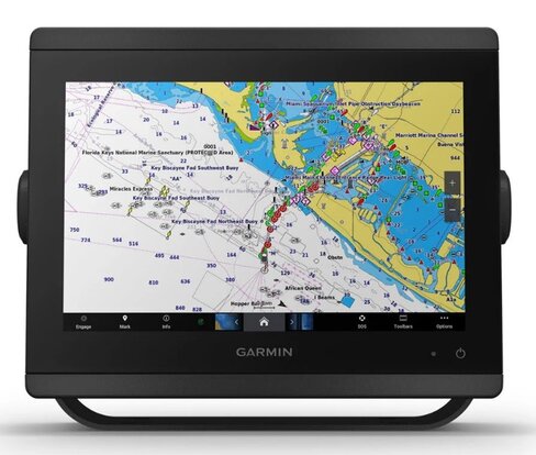 Traceur de carte Garmin GPSMAP 8410xsv avec sonde