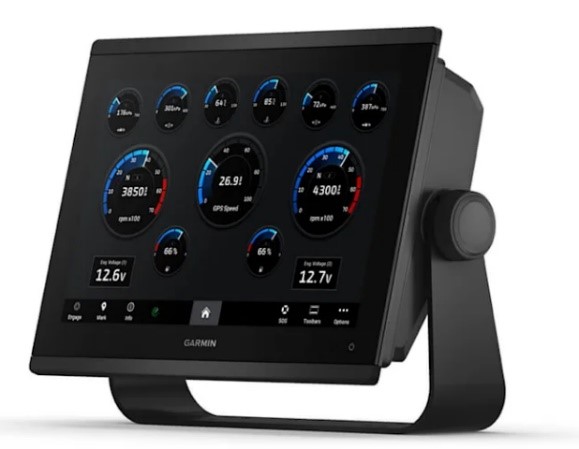 Traceur de carte Garmin GPSMAP 1223xsv avec sonde