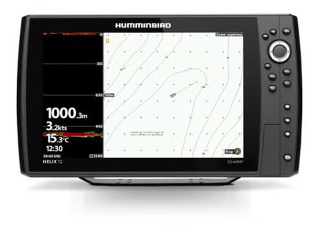GPS Humminbird Helix 12 sans sonde