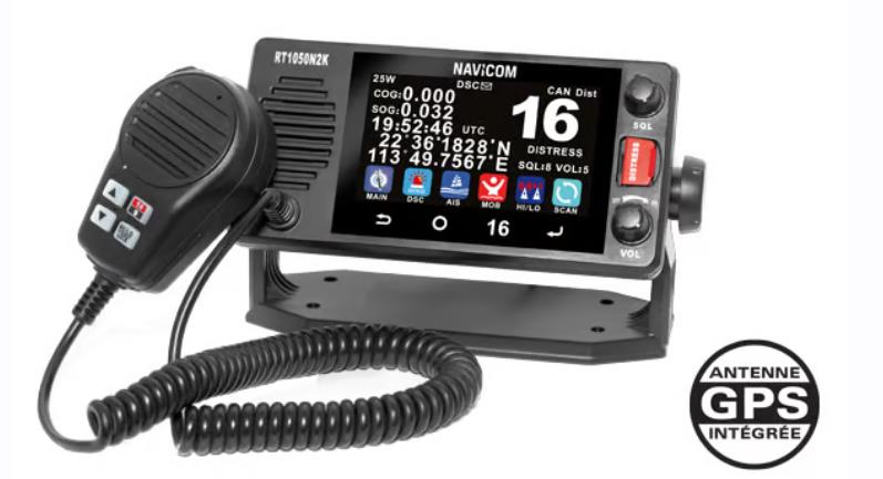 VHF fixe ASN GPS Navicom RT 1050