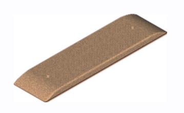 Plaque de masse pour antenne VHF - 76 x 305 mm