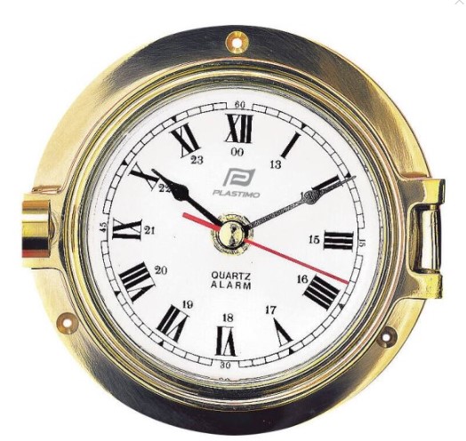 Horloge laiton 4''
