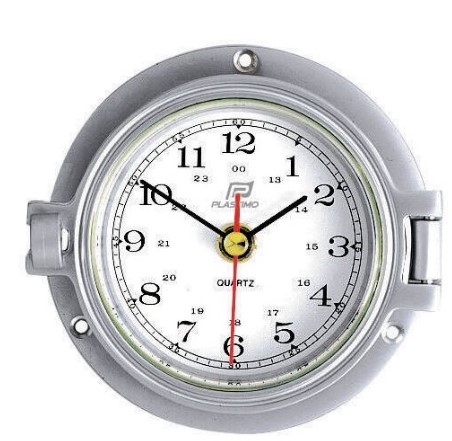 Montre chromage mat 4'' standard