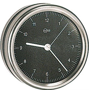 Horloge chromée Orion