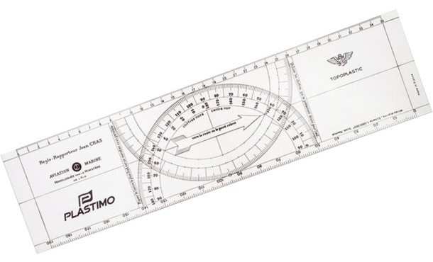 Règle de Cras graduations noires