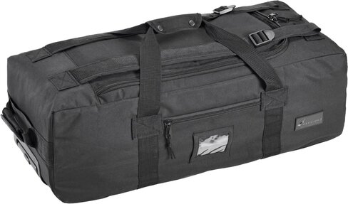 Sac de voyage imperméable à roulettes Defcons - 70 l - noir