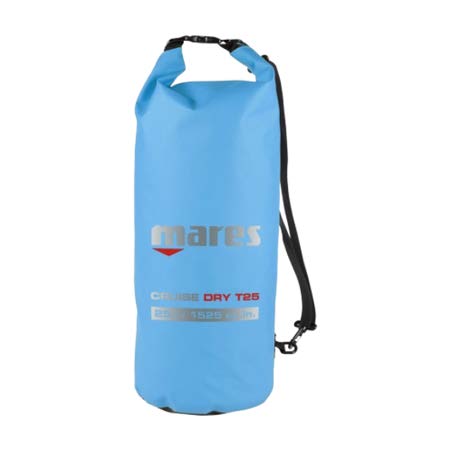 Sac tube étanche Mares T25 - 25 l - bleu clair