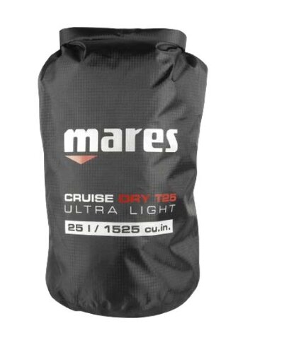 Sac tube étanche Mares T25 Ultralight - 25 l - noir