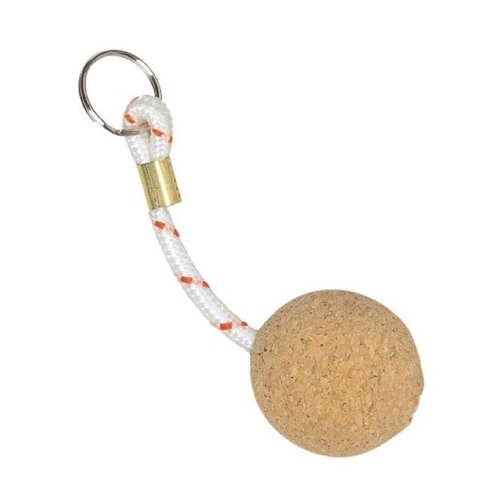 Porte-clés 1 boule liège - Ø 50 mm