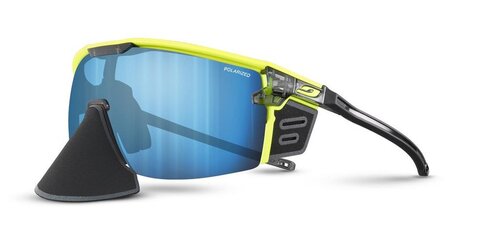 Lunettes de soleil Julbo Ultimate cover Ocean Master polarized - translucide / jaune