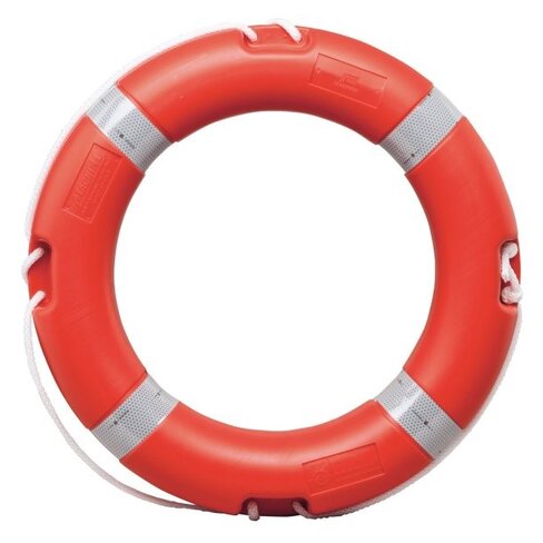 Bouée couronne Solas sans ligne de jet - Ø extérieur 61 cm