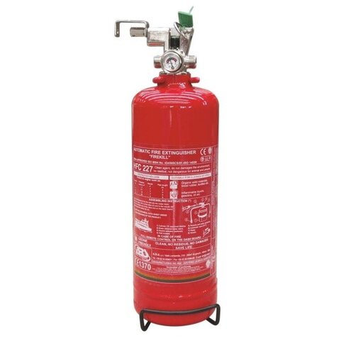 Extincteur fixe à gaz avec commande à distance - 3 kg