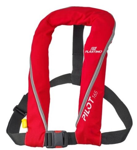 Gilet Pilot manuel sans harnais - rouge - 165 N