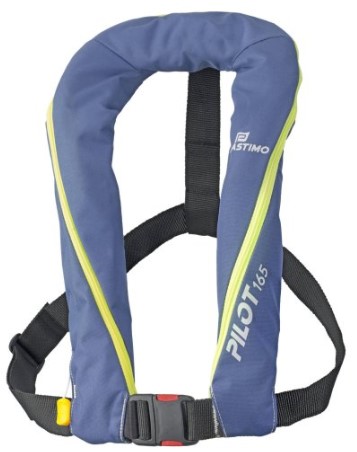Gilet Pilot manuel sans harnais - bleu - 165 N
