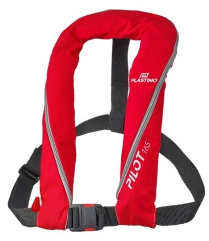 Gilet Pilot automatique sans harnais - rouge - 165 N