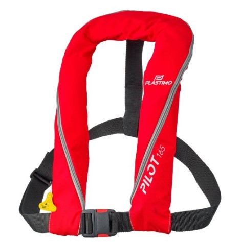 Gilet Pilot hydrostatique sans harnais - rouge - 165 N