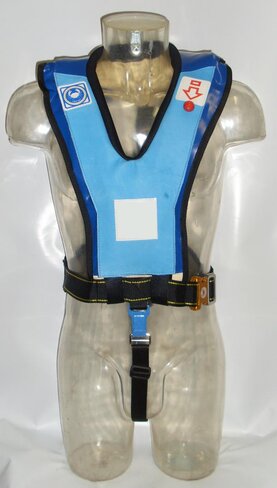 Gilet automatique renforcé liberté Certec - bleu - 150 N
