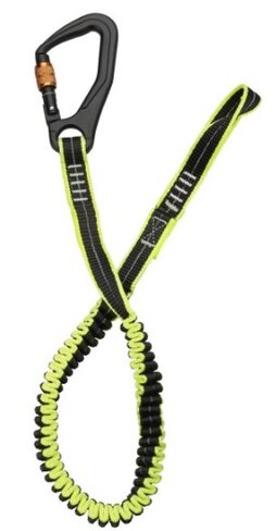 Longe élastique 1 mousqueton aluminium