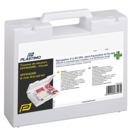 Boîte à pharmacie Offshore/Fluvial