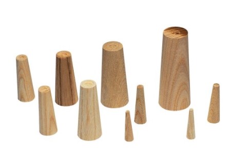 Pinoche en bois petit modèle - (lot de 9)
