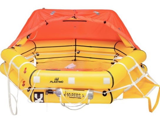 Radeau hauturier Transocéan PLUS ISO 9650-1 (Type 1 - Groupe A) - en container - 12 PAX