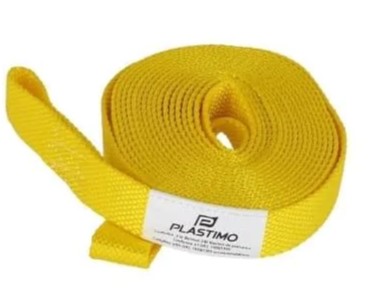 Sangle polyester jaune largeur 30 mm - l. 10 m