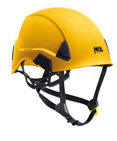 Casque de protection Petzl Strato Vent noir - réglage à molette de 53 à 63 cm
