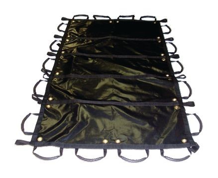 Portoir d'évacuation souple bariatrique PVC