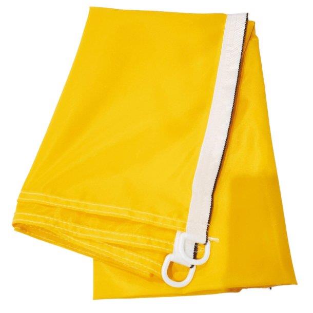 Pavillon de baignade jaune - 1250 x 1500 mm