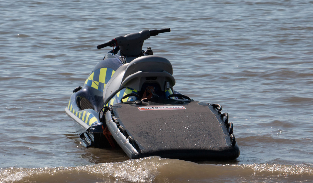 Planche de sauvetage gonflable TPU pour jet ski