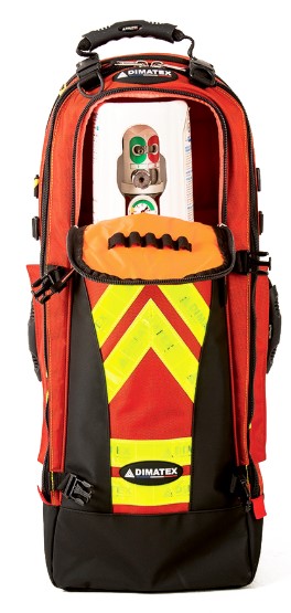 Sac oxygénothérapie Dimatex Totem sans trolley - rouge - (sans matériel)