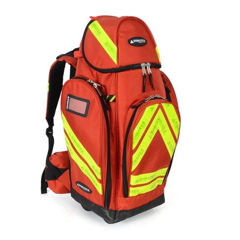 Sac d'oxygénothérapie Dimatex Decal Scalp Abyss - rouge - (sans matériel)