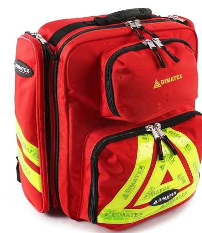 Sac d'intervention Dimatex Reflex - rouge - (sans matériel)