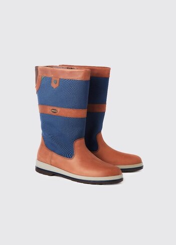 Bottes de navigation Dubarry Shamrock - homme - bleu/marron