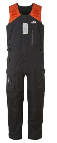 Salopette Ocean OS1 Gill - homme - graphite/orange