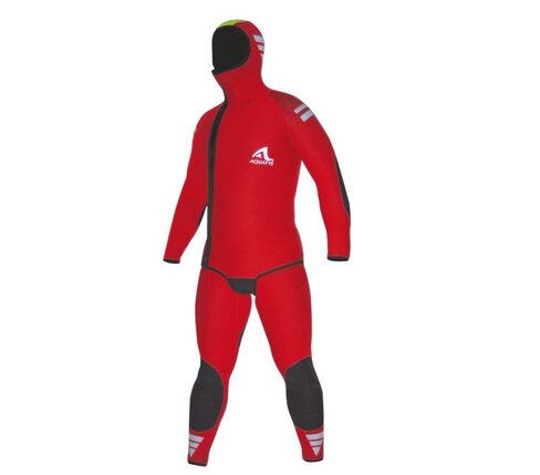 Combinaison humide Intervention (pantalon + vareuse) - 7 mm - rouge