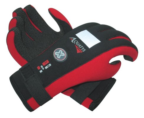 Gants néoprène Rescue SAV - 2,5 mm - noir/rouge