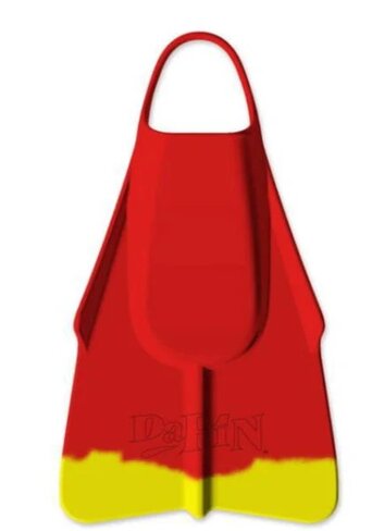 Palmes Dafin Lifeguard - rouge/jaune - (Minimum de commande 10 paires)