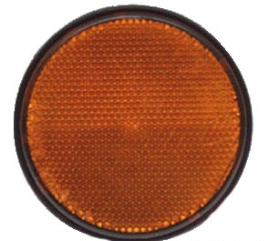 Catadioptre adhésif - orange