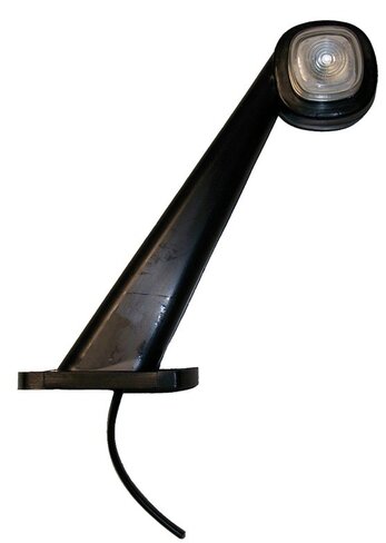 Feu d encombrement latéral 45° à Led - blanc/rouge