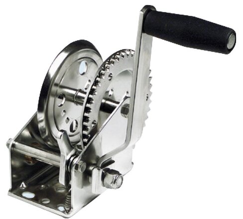 Treuil manuel inox 900 kg de traction (sans câble)