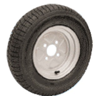 Roues pneumatiques pour remorque grande vitesse - 4/8''