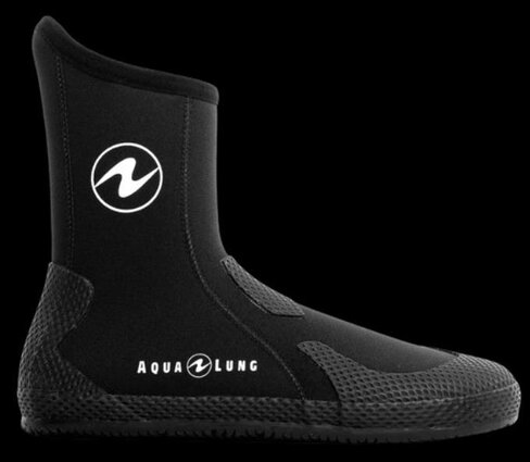 Bottillons néoprène Superzip - 5 mm - noir - Aqualung