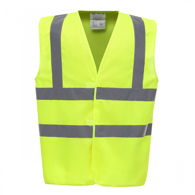 Gilet haute visibilité - Toptex - fermeture velcro - 100% polyester  - taille 3XL - coloris au choix